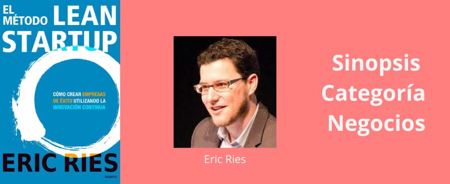 Carátula del libro El método Lean Startup de Eric Ries.