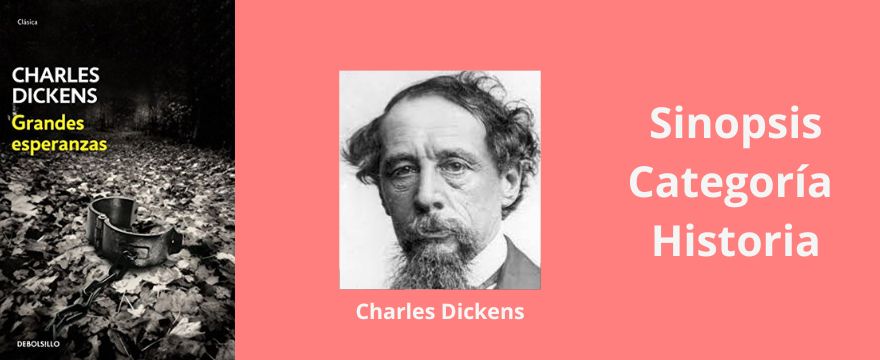 Carátula del libro Grandes esperanzas de Charles Dickens.